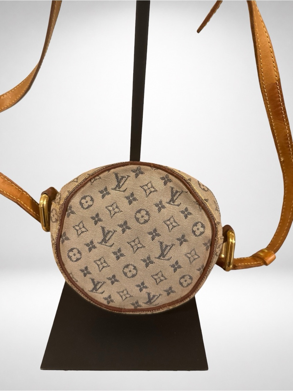 Louis Vuitton Authentic Monogram Mini Lin Jeanne GM Crossbody Bag Vintage Y2K